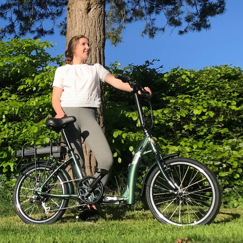 Batribike Trip Folding Electric Bike 2021 Green-3
